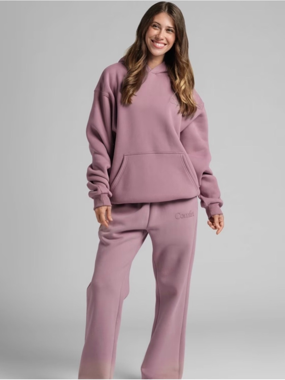 Comfrt Sweatsuit in Orchid Size Small NWT